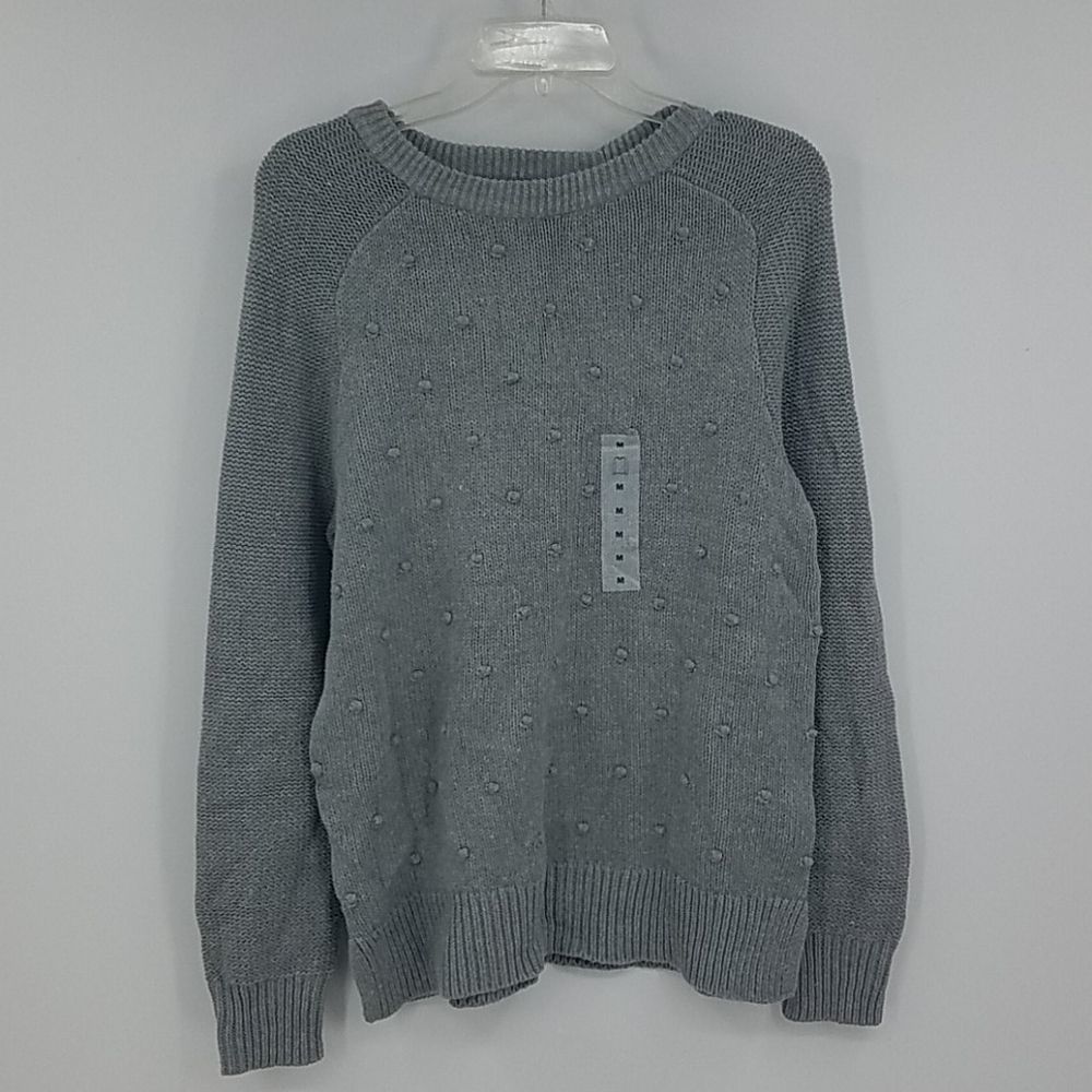 OLD NAVY NWOT gray sweater with knots